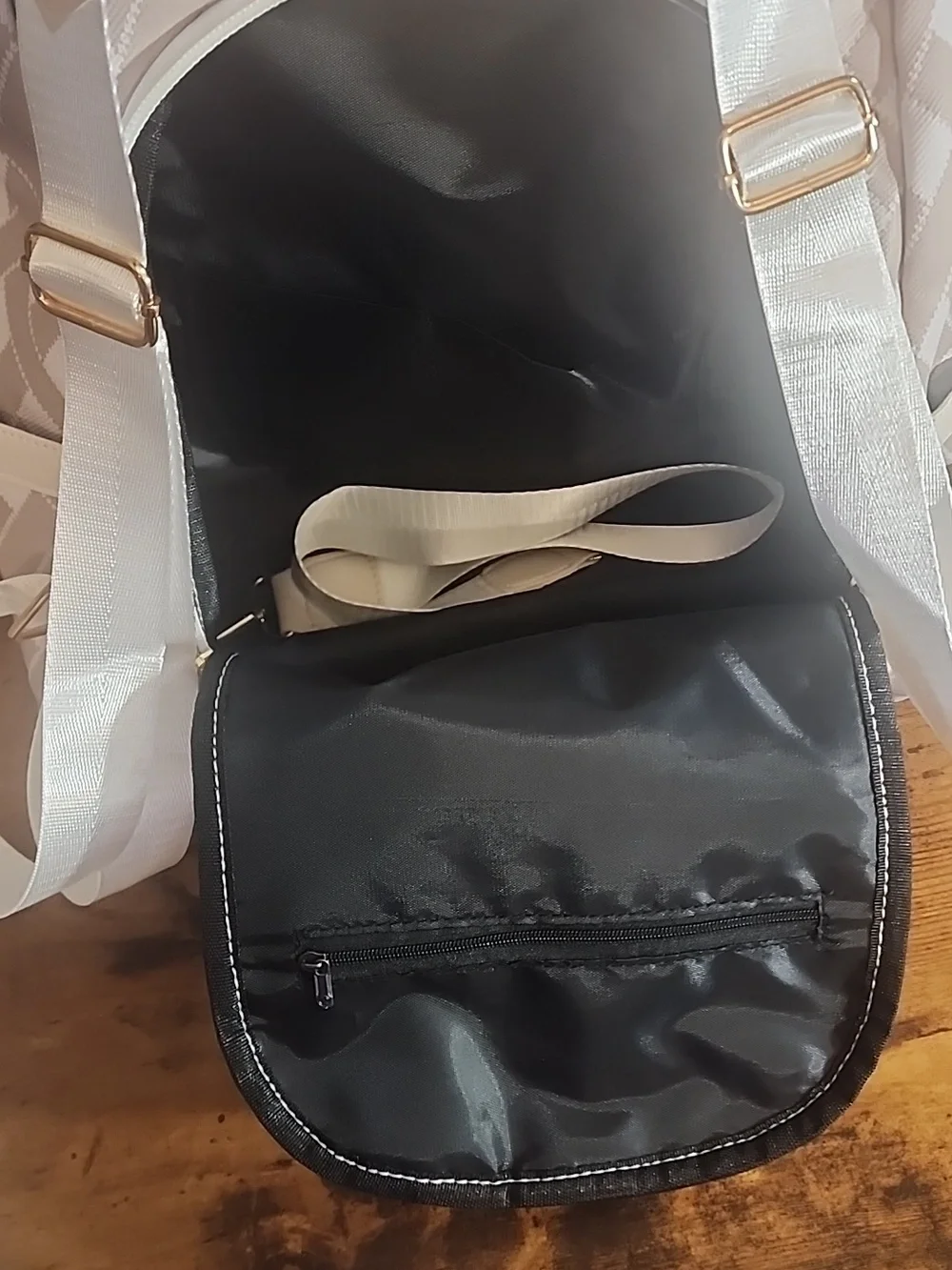 Beige- Lightweight, Portable Fashioable Ladies Travel Backpack With Anti-theft